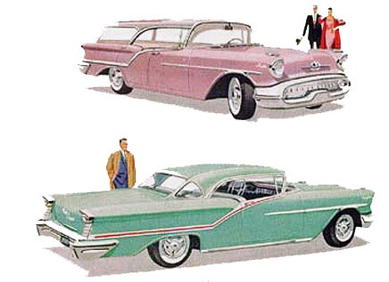 57 Oldsmobiles